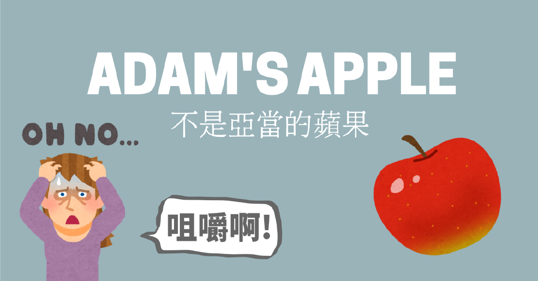 Netflix美劇學英文 - Adam’s apple, 不是亞當的蘋果